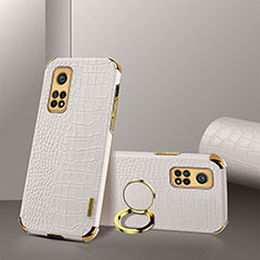 Funda Lujo Cuero Carcasa XD2 para Xiaomi Mi 10T 5G Blanco