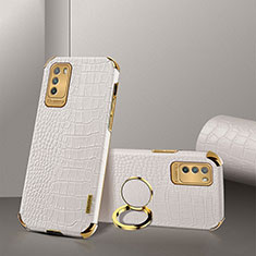 Funda Lujo Cuero Carcasa XD2 para Xiaomi Poco M3 Blanco