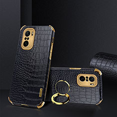 Funda Lujo Cuero Carcasa XD2 para Xiaomi Redmi K40 5G Negro