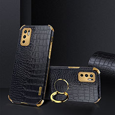 Funda Lujo Cuero Carcasa XD2 para Xiaomi Redmi Note 10T 5G Negro