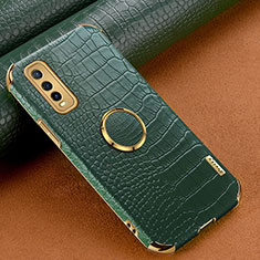 Funda Lujo Cuero Carcasa XD3 para Vivo Y70S 5G Verde