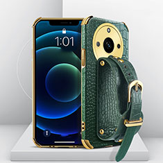 Funda Lujo Cuero Carcasa XD4 para Realme Narzo 60 Pro 5G Verde