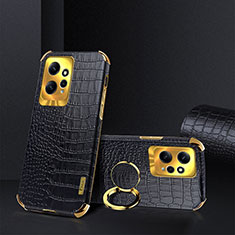 Funda Lujo Cuero Carcasa XD4 para Xiaomi Redmi Note 12 4G Negro