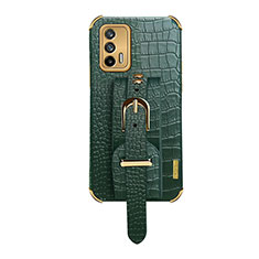 Funda Lujo Cuero Carcasa XD5 para Realme GT 5G Verde