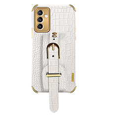 Funda Lujo Cuero Carcasa XD5 para Samsung Galaxy A15 LTE Blanco