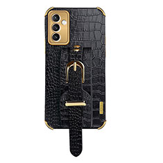 Funda Lujo Cuero Carcasa XD5 para Samsung Galaxy A54 5G Negro