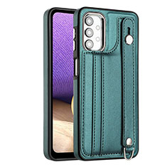 Funda Lujo Cuero Carcasa YB1 para Samsung Galaxy A13 4G Verde