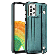 Funda Lujo Cuero Carcasa YB1 para Samsung Galaxy A33 5G Verde