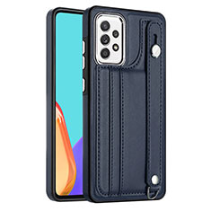 Funda Lujo Cuero Carcasa YB1 para Samsung Galaxy A53 5G Azul