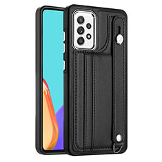 Funda Lujo Cuero Carcasa YB1 para Samsung Galaxy A53 5G Negro