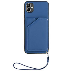 Funda Lujo Cuero Carcasa YB2 para Samsung Galaxy A04 4G Azul