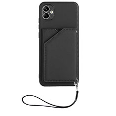 Funda Lujo Cuero Carcasa YB2 para Samsung Galaxy A04 4G Negro