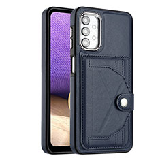 Funda Lujo Cuero Carcasa YB2 para Samsung Galaxy A13 4G Azul