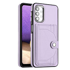 Funda Lujo Cuero Carcasa YB2 para Samsung Galaxy A13 4G Morado