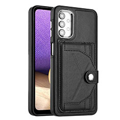 Funda Lujo Cuero Carcasa YB2 para Samsung Galaxy A32 5G Negro