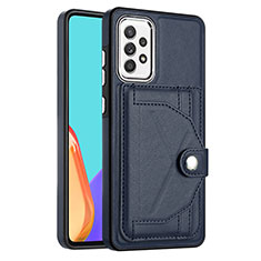 Funda Lujo Cuero Carcasa YB2 para Samsung Galaxy A53 5G Azul