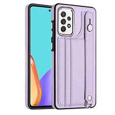 Funda Lujo Cuero Carcasa YB3 para Samsung Galaxy A32 4G Morado