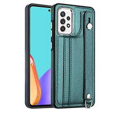 Funda Lujo Cuero Carcasa YB3 para Samsung Galaxy A32 4G Verde