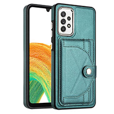 Funda Lujo Cuero Carcasa YB3 para Samsung Galaxy A33 5G Verde