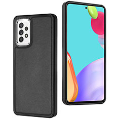 Funda Lujo Cuero Carcasa YB3 para Samsung Galaxy A52 5G Negro