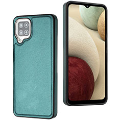 Funda Lujo Cuero Carcasa YB3 para Samsung Galaxy F12 Verde