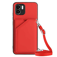 Funda Lujo Cuero Carcasa YB3 para Xiaomi Redmi A2 Plus Rojo