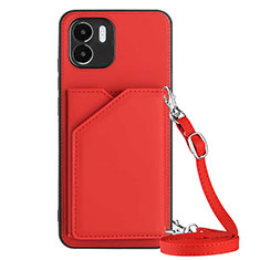 Funda Lujo Cuero Carcasa YB3 para Xiaomi Redmi A2 Rojo