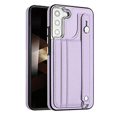 Funda Lujo Cuero Carcasa YB4 para Samsung Galaxy S24 5G Morado