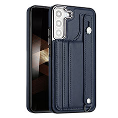 Funda Lujo Cuero Carcasa YB4 para Samsung Galaxy S25 Plus 5G Azul