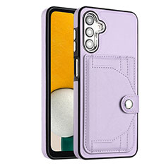 Funda Lujo Cuero Carcasa YB5 para Samsung Galaxy A14 4G Morado