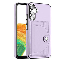 Funda Lujo Cuero Carcasa YB5 para Samsung Galaxy A54 5G Morado