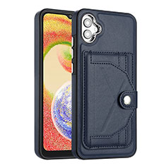 Funda Lujo Cuero Carcasa YB5 para Samsung Galaxy F04 Azul