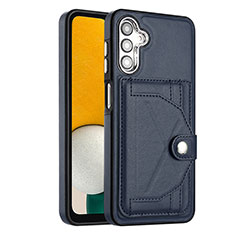 Funda Lujo Cuero Carcasa YB5 para Samsung Galaxy M44 5G Azul