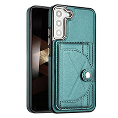 Funda Lujo Cuero Carcasa YB5 para Samsung Galaxy S24 5G Verde