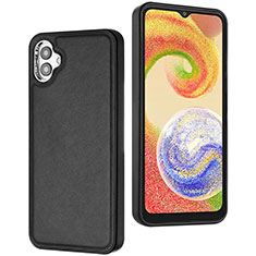 Funda Lujo Cuero Carcasa YB6 para Samsung Galaxy A04 4G Negro