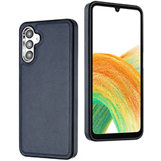 Funda Lujo Cuero Carcasa YB6 para Samsung Galaxy A54 5G Azul