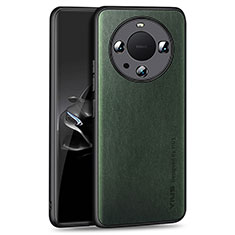 Funda Lujo Cuero Carcasa YM1 para Huawei Mate 60 Pro+ Plus Verde