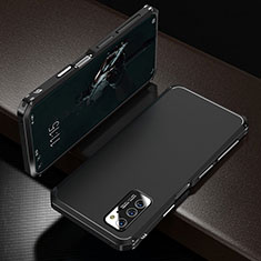 Funda Lujo Marco de Aluminio Carcasa M01 para Huawei Honor V30 Pro 5G Negro