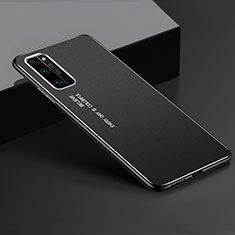 Funda Lujo Marco de Aluminio Carcasa para Huawei Honor 30 Pro Negro