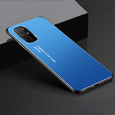 Funda Lujo Marco de Aluminio Carcasa para Huawei Honor 30S Azul