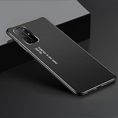 Funda Lujo Marco de Aluminio Carcasa para Huawei Honor 30S Negro