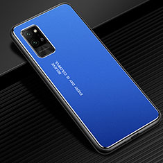 Funda Lujo Marco de Aluminio Carcasa para Huawei Honor Play4 Pro 5G Azul