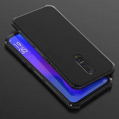 Funda Lujo Marco de Aluminio Carcasa T01 para Oppo RX17 Pro Negro