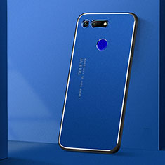 Funda Lujo Marco de Aluminio Carcasa T04 para Huawei Honor V20 Azul