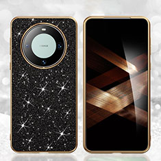 Funda Silicona Carcasa Goma Bling-Bling GS1 para Huawei Mate 60 Pro Negro