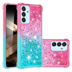 Funda Silicona Carcasa Goma Bling-Bling S02 para Samsung Galaxy A15 LTE Rosa