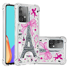 Funda Silicona Carcasa Goma Bling-Bling S03 para Samsung Galaxy A52 4G Multicolor