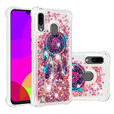 Funda Silicona Carcasa Goma Bling-Bling S03 para Samsung Galaxy M10S Multicolor