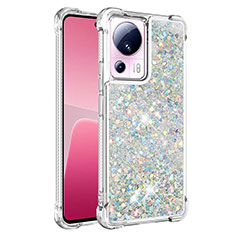 Funda Silicona Carcasa Goma Bling-Bling S03 para Xiaomi Civi 2 5G Azul Cielo