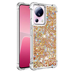 Funda Silicona Carcasa Goma Bling-Bling S03 para Xiaomi Civi 2 5G Oro